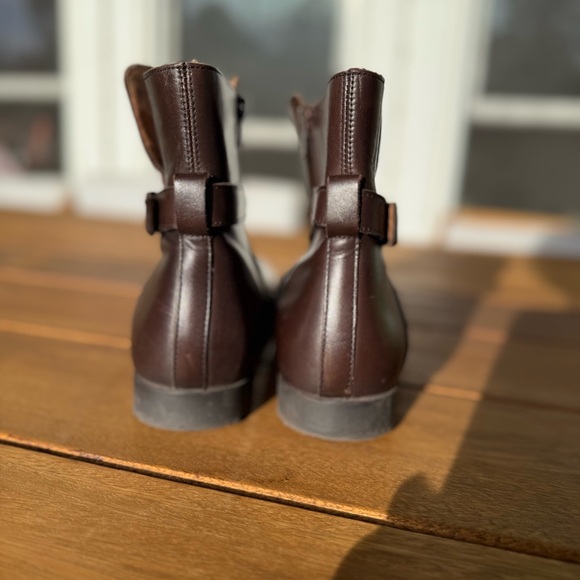 Birkenstock Collins Dark Brown Leather Ankle Boots Size 39 EU/9 US - Picture 2 of 12